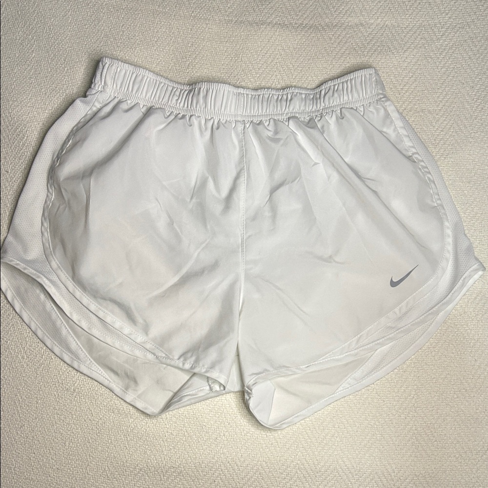 Nike Women's White Athletic Shorts